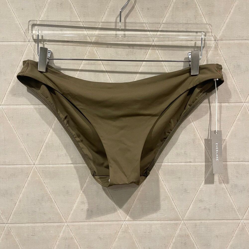 NWT Everlane bikini buttom low green L